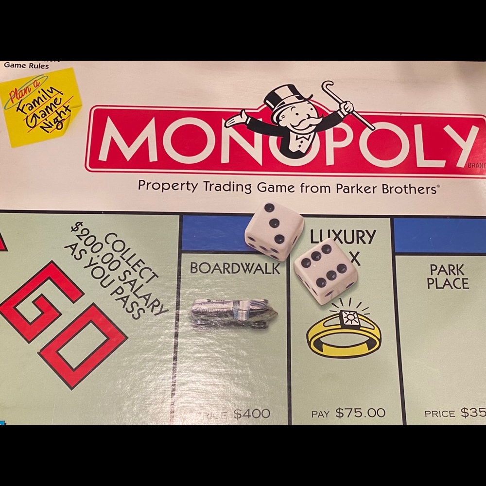 MONOPOLY board GAME by Parker Brothers